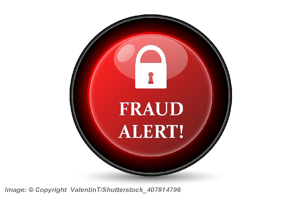 Red-Fraud-Alert - Image: © Copyright ValentinT/Shutterstock