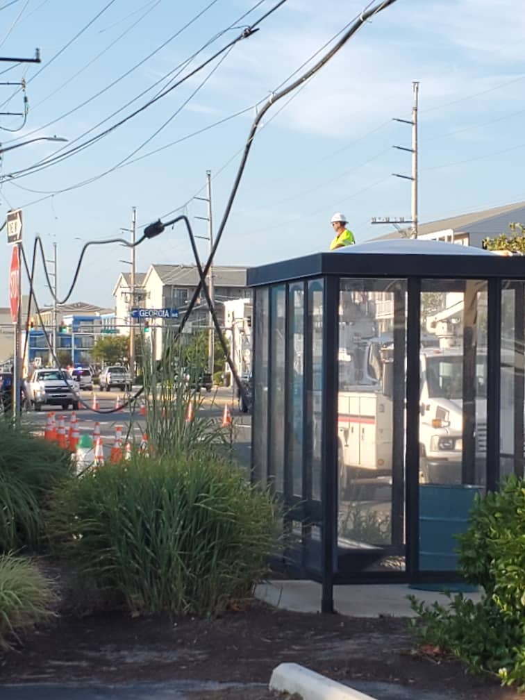 Photo: WGMD's Mike Bradley