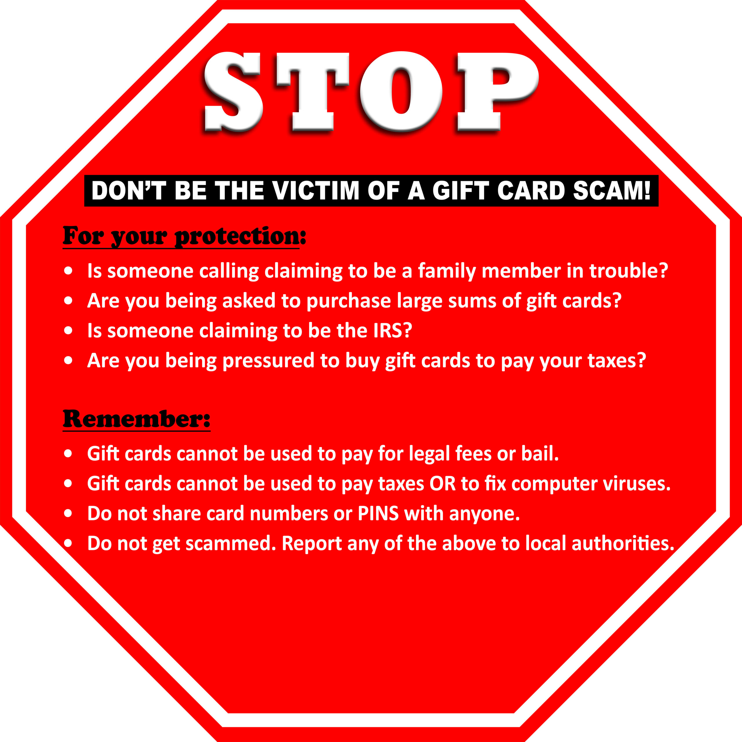 NoScam November Spotting Signs Of Fraud WGMD