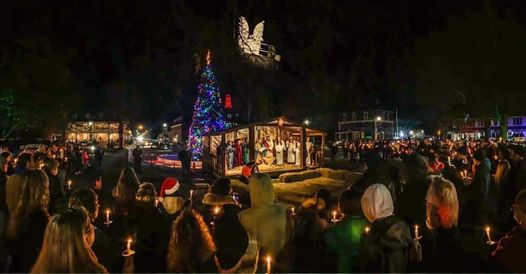 Live Nativity on The Circle in Georgetown (photo courtesy of Good Ole Boy Foundation)