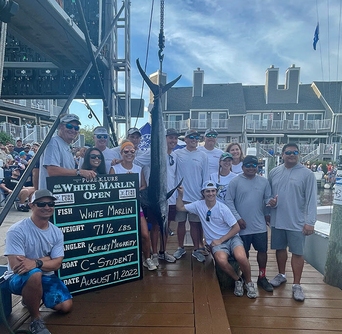 White Marlin moves into top place - photo courtesy of White Marlin Open