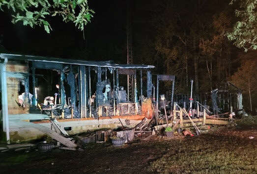 Fatal fire in Salisbury Aug. 15th (photo courtesy of Maryland State Fire Marshal's Office)