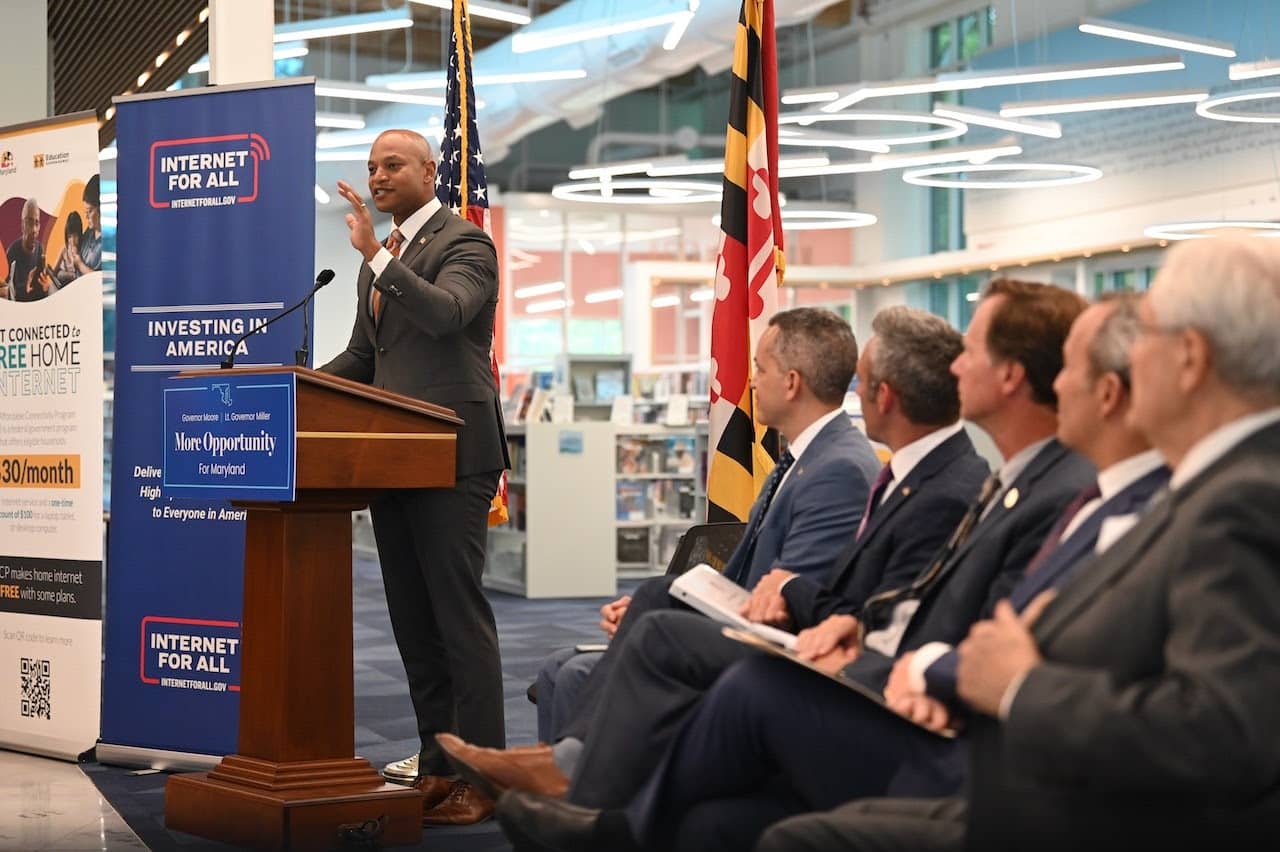 Governor Wes Moore Launches Campaign to Help Reach Goal of Available and Affordable Internet Service to MD Households - Vimarsana News