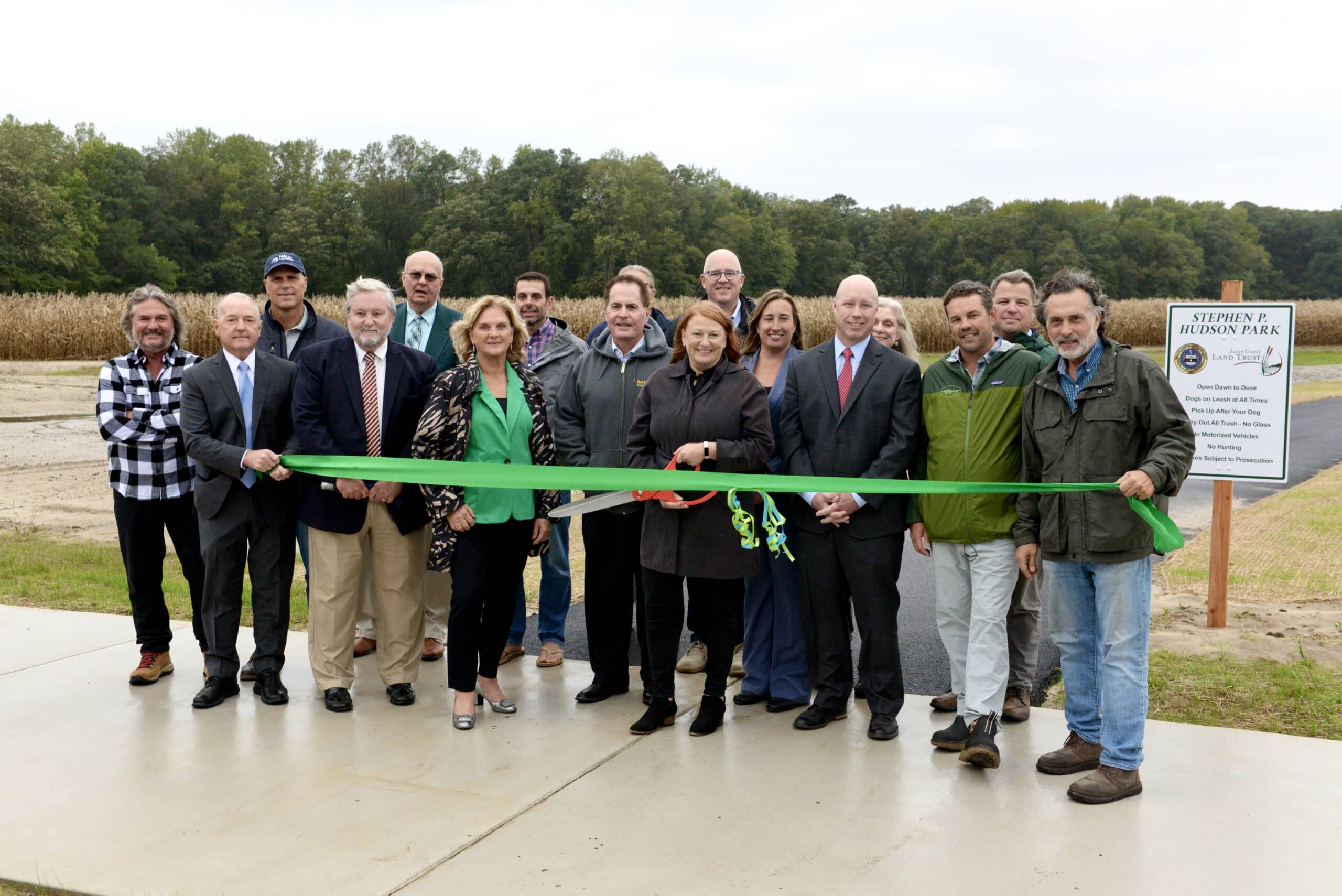 Ribbon Cutting Ceremony at Stephen P. Hudson Park Trailhead - Vimarsana News