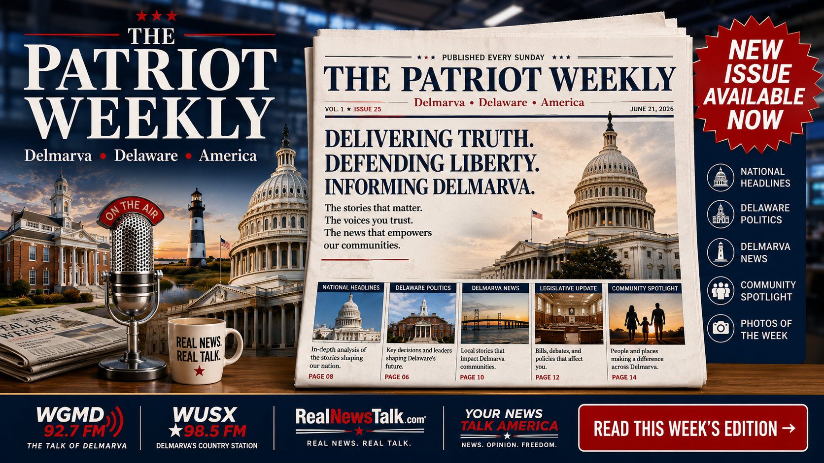 wgmd.com Teaser for the Patriot Weekly