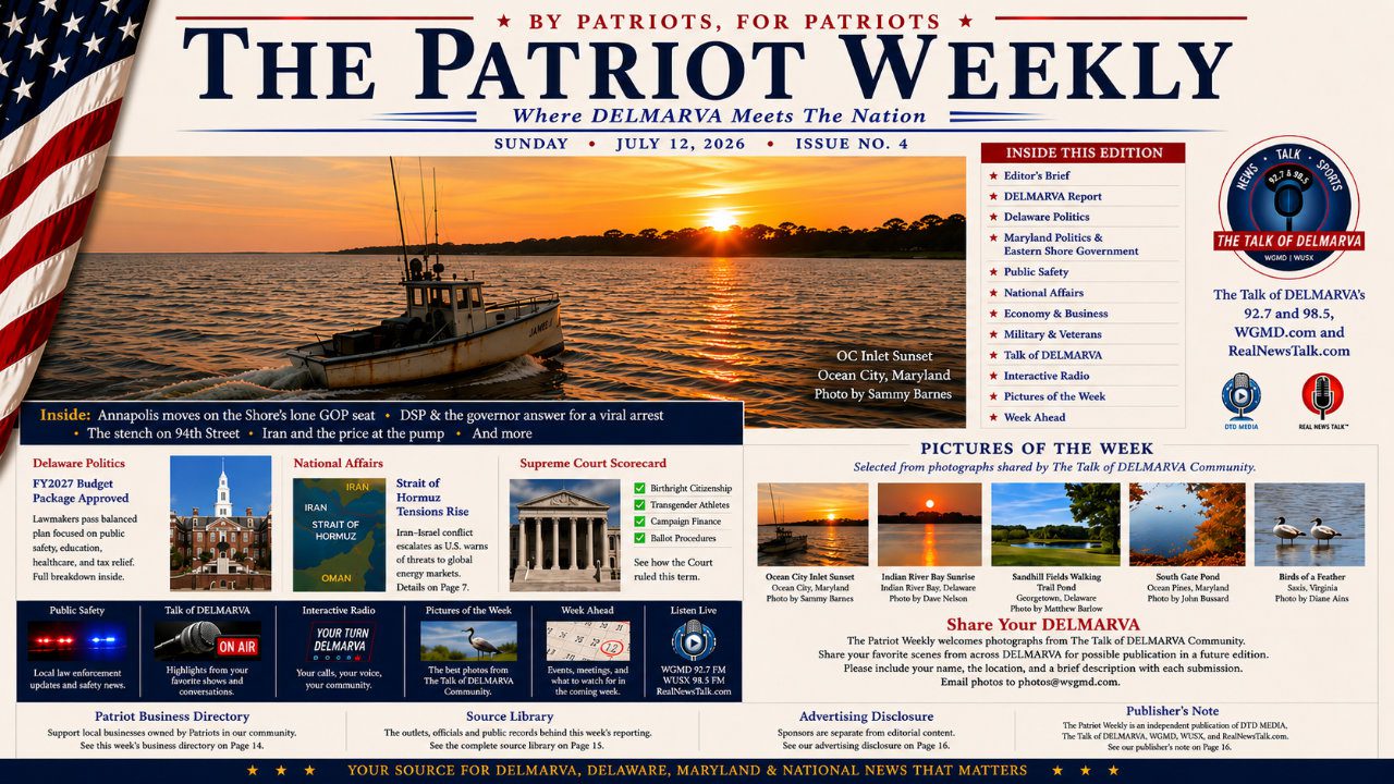 The Patriot Weekly cover