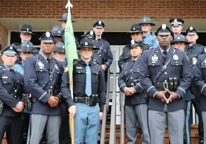Graduating Recruits and Academy Instructors / Photo courtesy Dover PD
