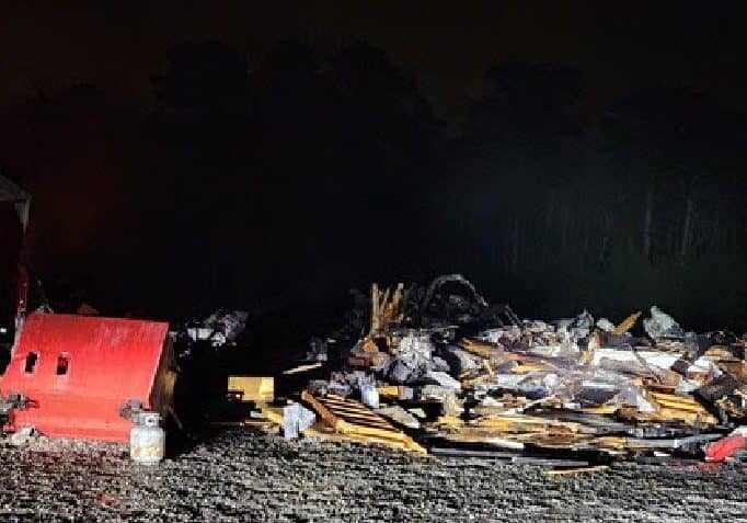 Stewart Neck Road, Westover, MD / Image courtesy MD State Fire Marshal