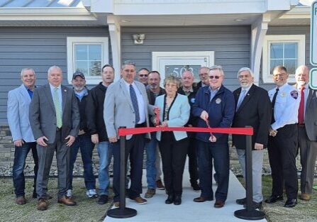 Front: Levy Court Vice President Robert Scott , Levy Court President Joanne Masten, Kent County Past President Terry Pepper, Kent County Past Vice President Allan Angel 
Back Row: Representative William Shannon Morris; County Administrator Kevin Sipple, Commissioner Jody Sweeney, Harrington Councilman Jack Stewart, Harrington Vice Mayor Darin Simpson, Commissioner Paul Hertz, Kent County Sheriff Norman Barlow, City of Harrington Mayor Frank Tolson, Public Safety Chief John Tinger, Senator David Lawson