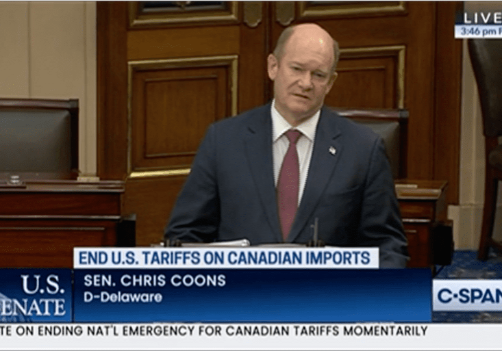 04-03-25 Senator Coons on Senate Floor