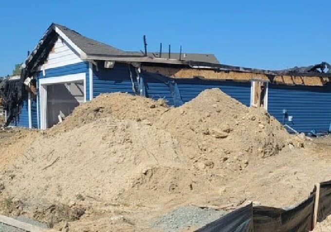 Marquis Avenue Fire / Image courtesy MD State Fire Marshal