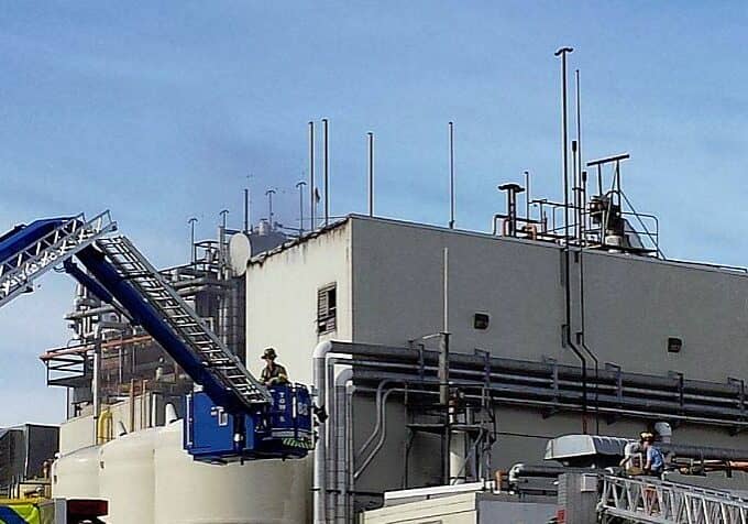 Smoke still visible as crews work to put out remaining fire
