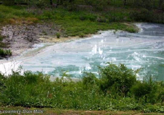 Archive Photo:  2020 Lake Gerar Algae Bloom in Rehoboth Beach / Photo courtesy Stan Mills