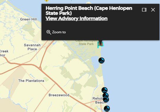 07-22-25 DNREC SwimAdvisory-HerringPtBch