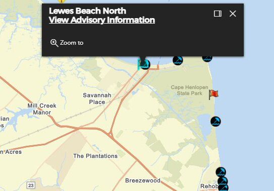 07-22-25 DNREC SwimAdvisory-LewesBchNorth