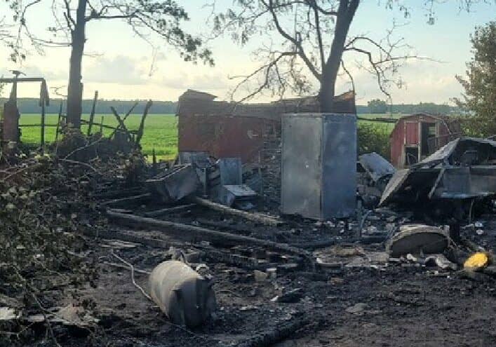 Garage fire-Laws Road-Parsonsburg / Maryland State Fire Marshal