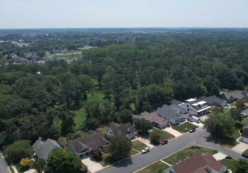 Screenshot from Open Space Alliance video on the Fourth Street Preserve in Lewes