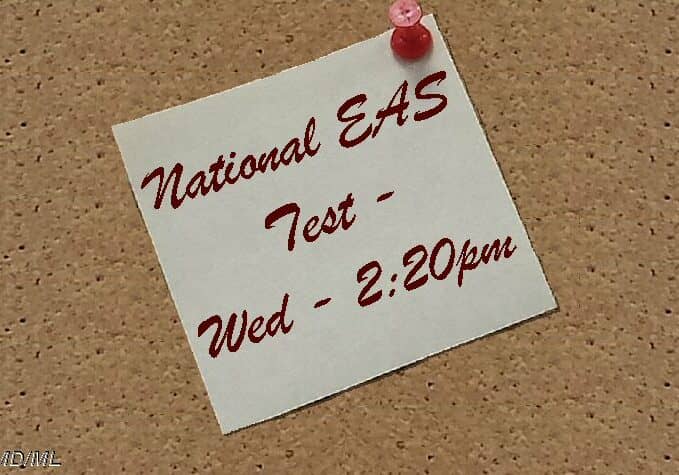 10-3-18 National EAS Test