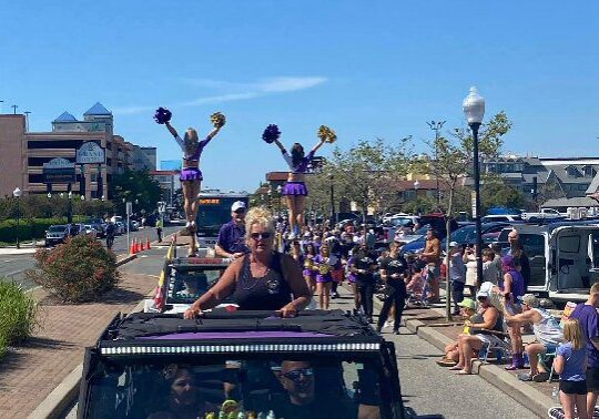 2024 Ravens Roost Parade in Ocean City / Image courtesy Mayor Rick Meehan FB page