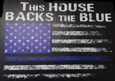 2025 Back the Blue flag