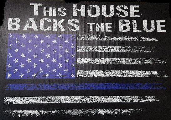 2025 Back the Blue flag