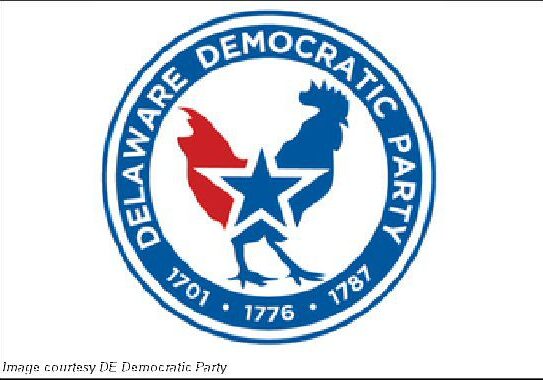 2025 DE Dem - round logo