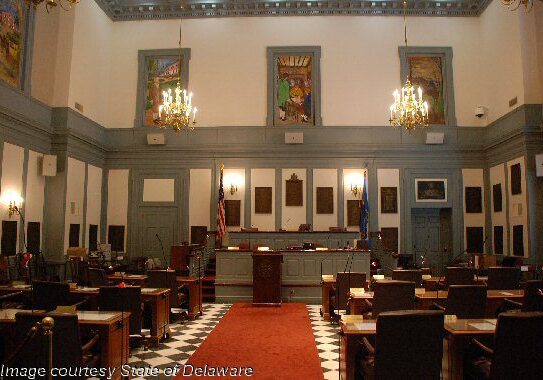 2025 DE State Senate Chamber