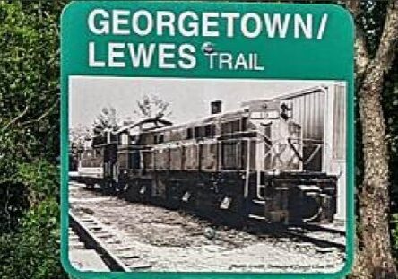 2025 Lewes to Gtown Trail-sign