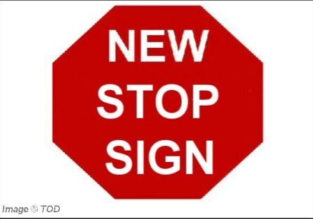 2025 NEW STOP SIGN