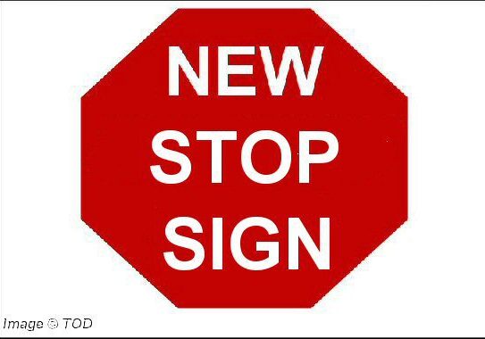 2025 NEW STOP SIGN