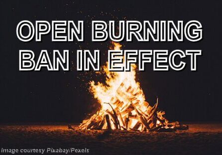 2025 Open Burning Ban in Effect