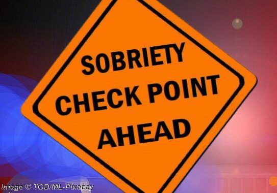 2025 SOBRIETY CHECKPOINT AHEAD-ORG SIGN