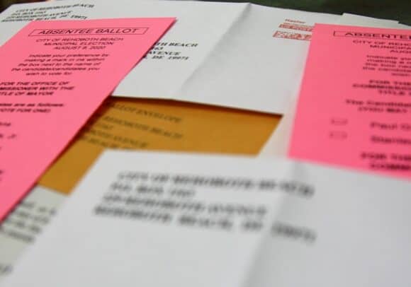 Rehoboth Beach absentee ballot