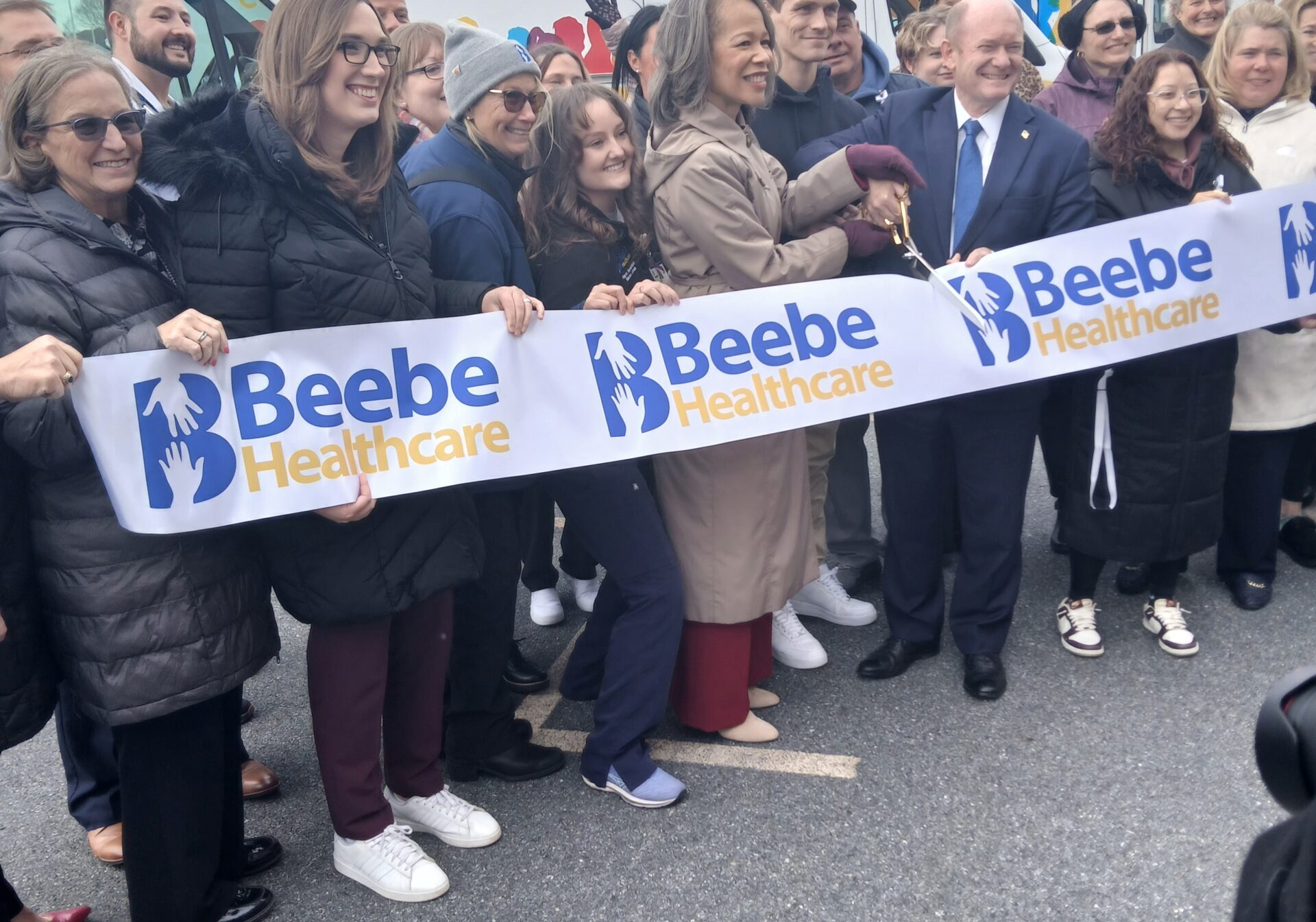 Beebe Mobile Unit Ribbon Cutting