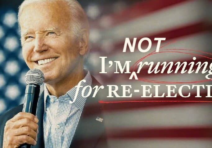 Biden - not running