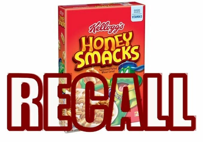 Recall Honey Smacks cereal - salmonella outbreak