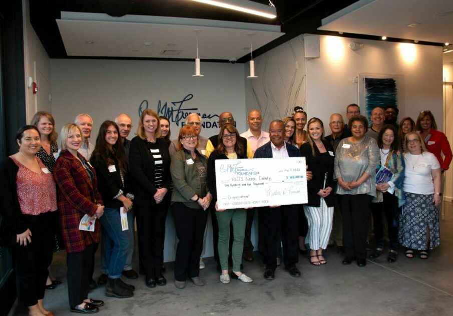 FACES of Sussex County grantees and Advisory Board members gather at a recent Celebration and Check Presentation event.