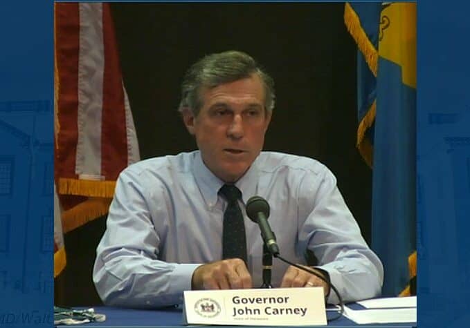 OLD  DE Gov John Carney-BlueBack