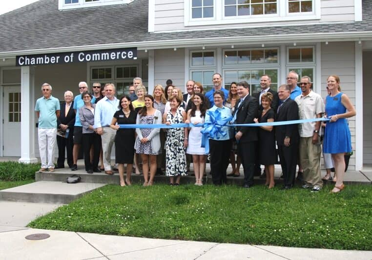 A ribbon cutting was held for the new Rehoboth Beach-Dewey Beach Chamber of Commerce office at 306 Rehoboth Avenue on Wednesday, May 23, 2018.