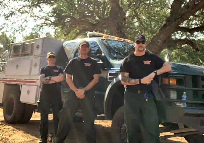 L-R:  Nikki Testa, Erich Burkentine, Hunter Melson / Image courtesy Delaware Forest Service
