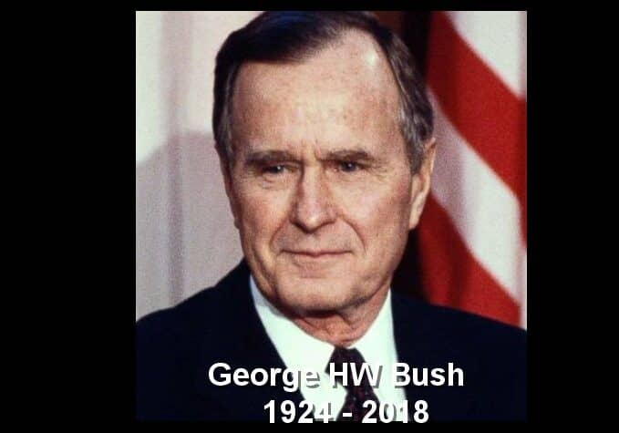 DECEASED  Pres George HW Bush