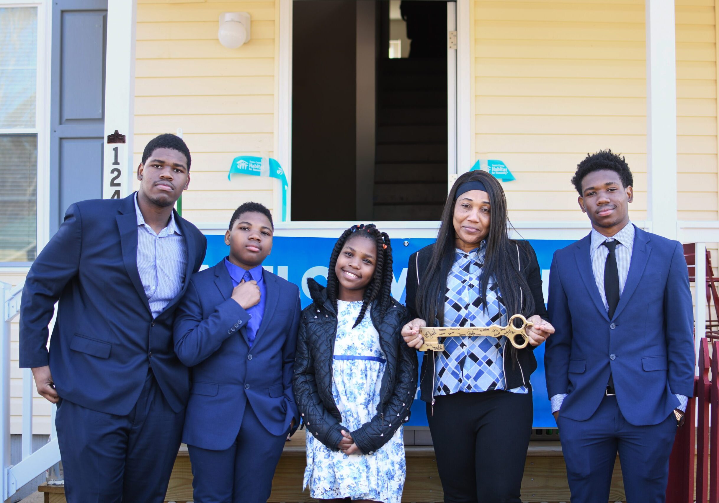 Habitat Laurel Home dedication