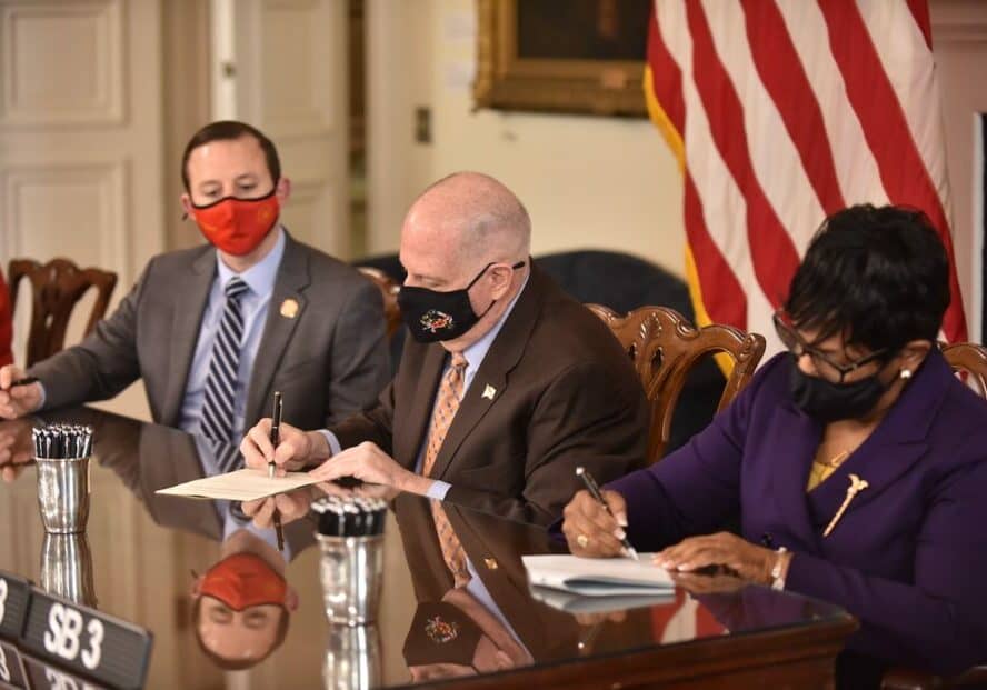 Photo courtesy of the office of Md. Gov. Larry Hogan