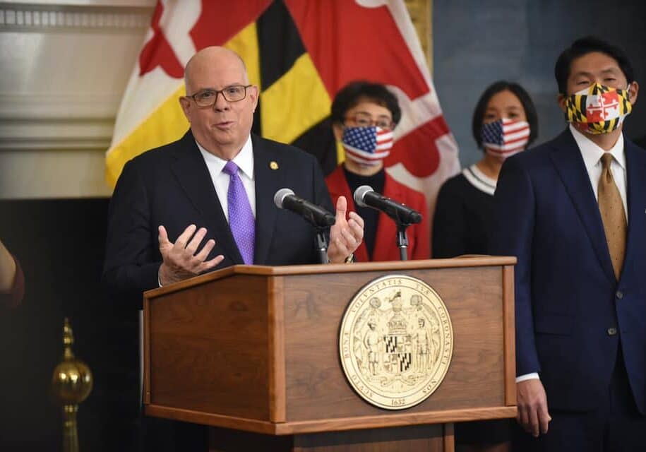 Photo courtesy of Maryland Governor Larry Hogan's office