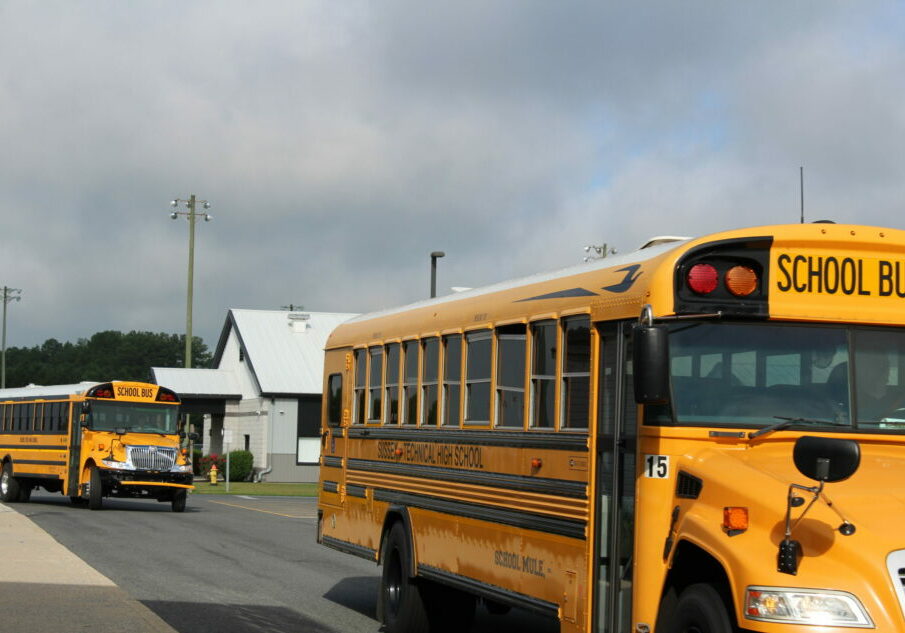 School bus - photo courtesy of Sussex Tech School District