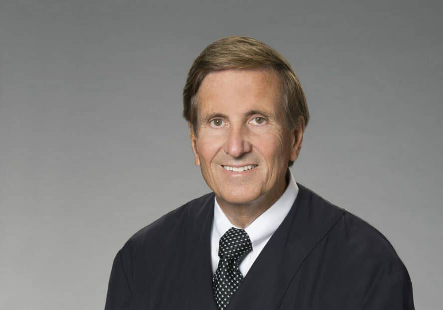 Delaware Supreme Court Justice Randy Holland (retired) (photo courtesy of Delaware Judiciary)