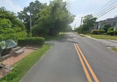 Intersection of Pilottown Road and Queen Anne Avenue in Lewes