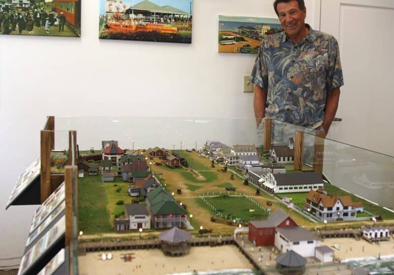 Rehoboth Beach historian Paul Lovett. Image courtesy WGMD/Alan Henney