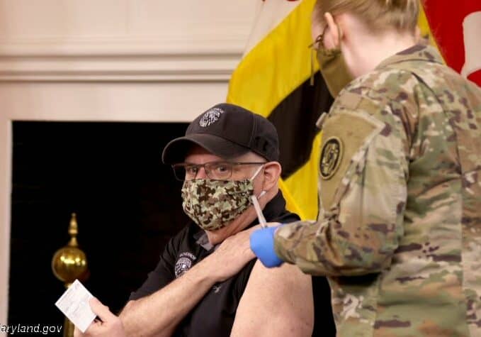 MD GovHogan-GetsShot