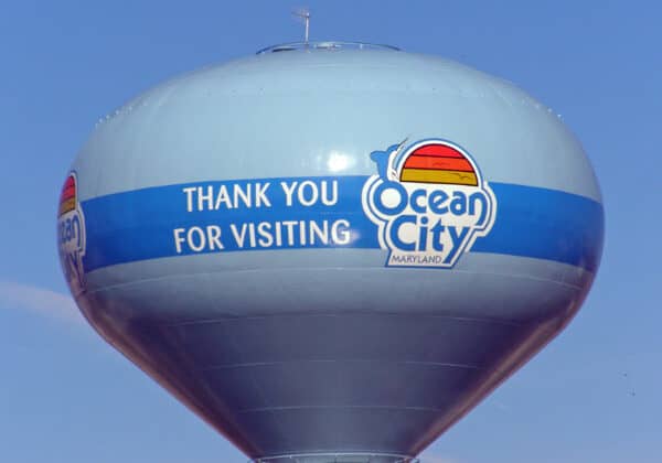 ocean city water tower